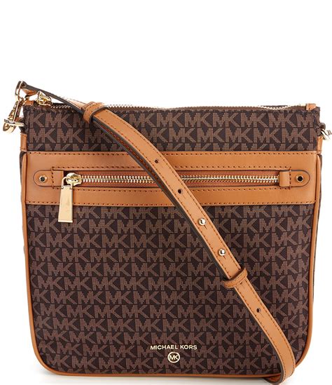 michael michael kors jet set travel logo crossbody bag|michael kors jet set collection.